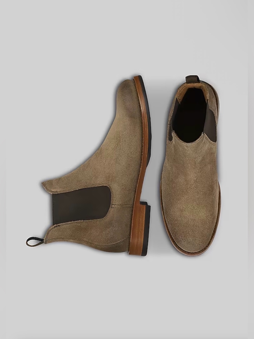 Frye Dylan Suede Plain Toe Chelsea Boots Size 9.5 B